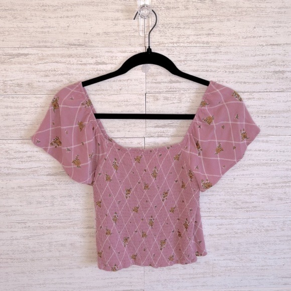 SO Floral off the shoulder Blouse | SIZE XS - Picture 2 of 5